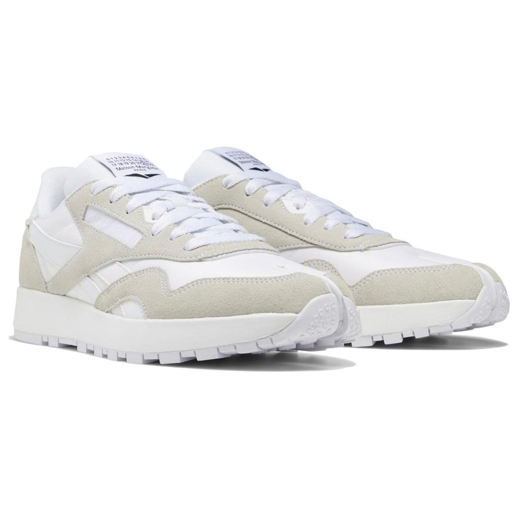 Maison Margiela X Reebok Classic Nylon Tabi Project 0 - White Unisex Sneakers Footwear-White Core-Black HP8847