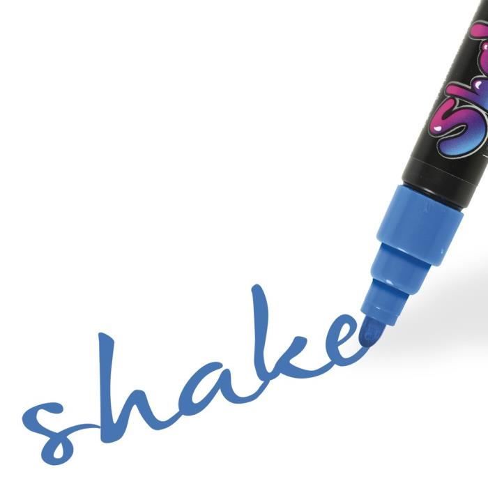 Marker - RAYHER - GRAPH'IT SHAKE - Medium Tip - Color Sapphire - Indelible