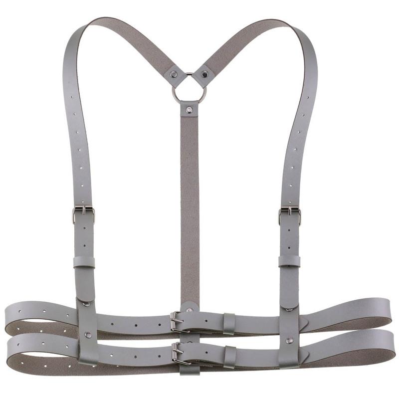 Decopunk New Leather Harness Garters Sexy Lady Body Bondage Lingerie Cage Sculpting Harness Goth Harajuku Suspenders Sword Belt
