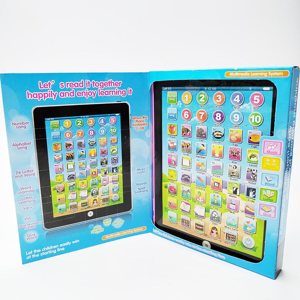Voice Point Reading Machine Tablet Children'S English Learning Machine Simulation Computer Story Machine Game Plaything