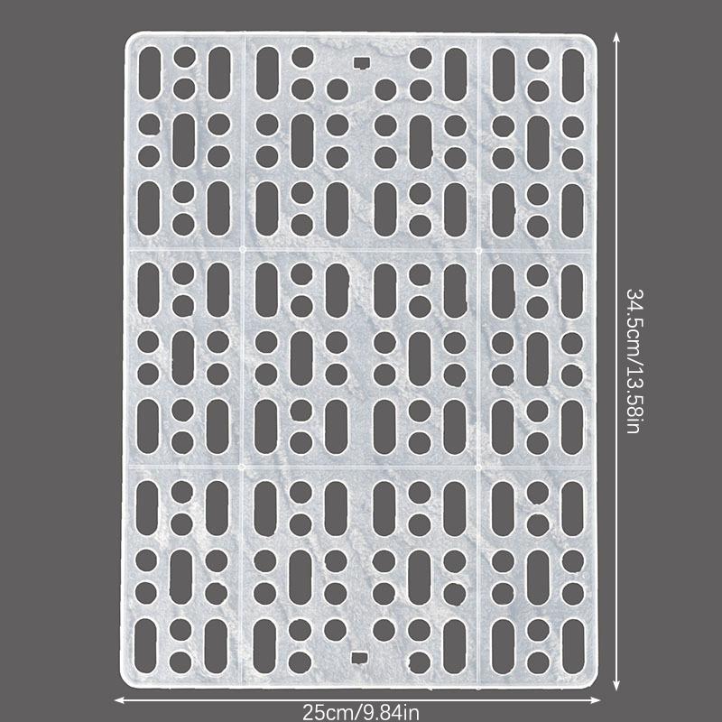 

Пластиковая сетка Кроличья лапка Подушечки Голландская свинья Тоторо Дельфин Навоз Течь Пластина Pet белый