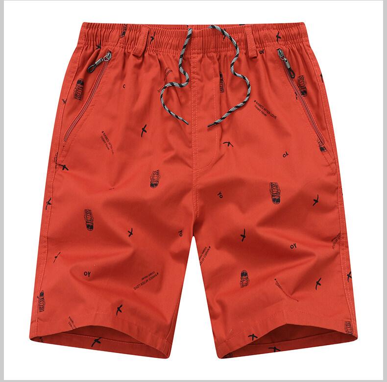 Men's Light Weight Beach Shorts Summer Casual Sweat Shorts Baggy Sports Wide Leg Print Gym Running Shorts