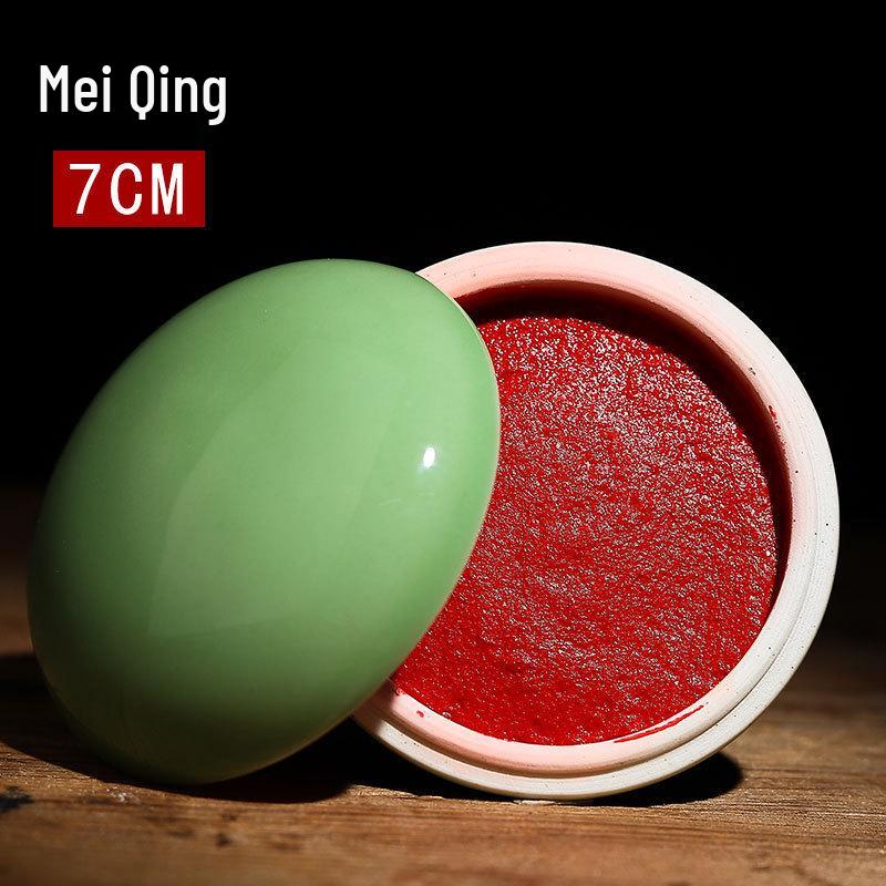 Kit de Caligrafía y Tallado de Sellos para Principiantes: Tinta Bermellón, Aceite de Ricino 90g/60g, Materiales para Pintura China.