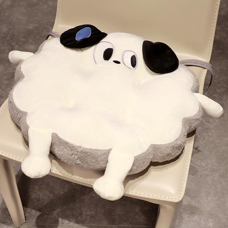 Cartoon Office Seat Cushion for Long Sitting - Universal, Thick, and Cute for All Seasons