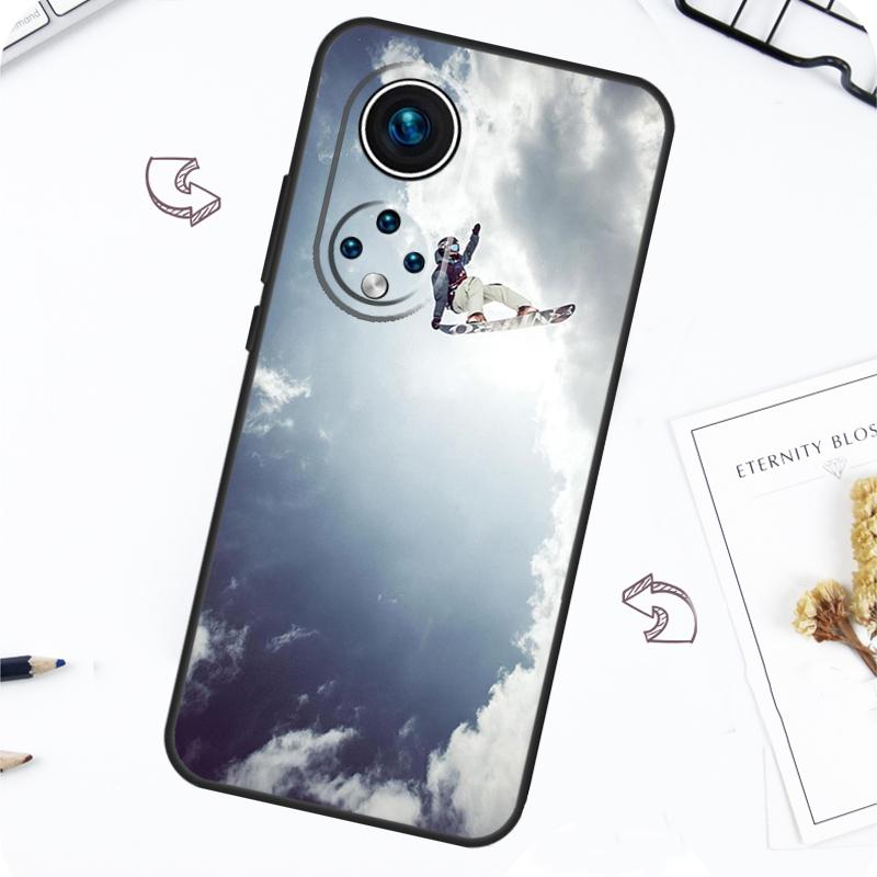 Cool Sports Snowboarding Case For Honor Magic 7 Lite 5 6 Pro Honor 200 50 70 90 Lite X8b X9a X8a X8 X9 X9c X9b Cover