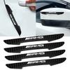 4 Peças Tira Para-choque Anticolisão Lateral de Porta de Carro Adesivo Protetor Para Mercedes Benz W211 W204 W210 W124 AMG W212 W220 W205
