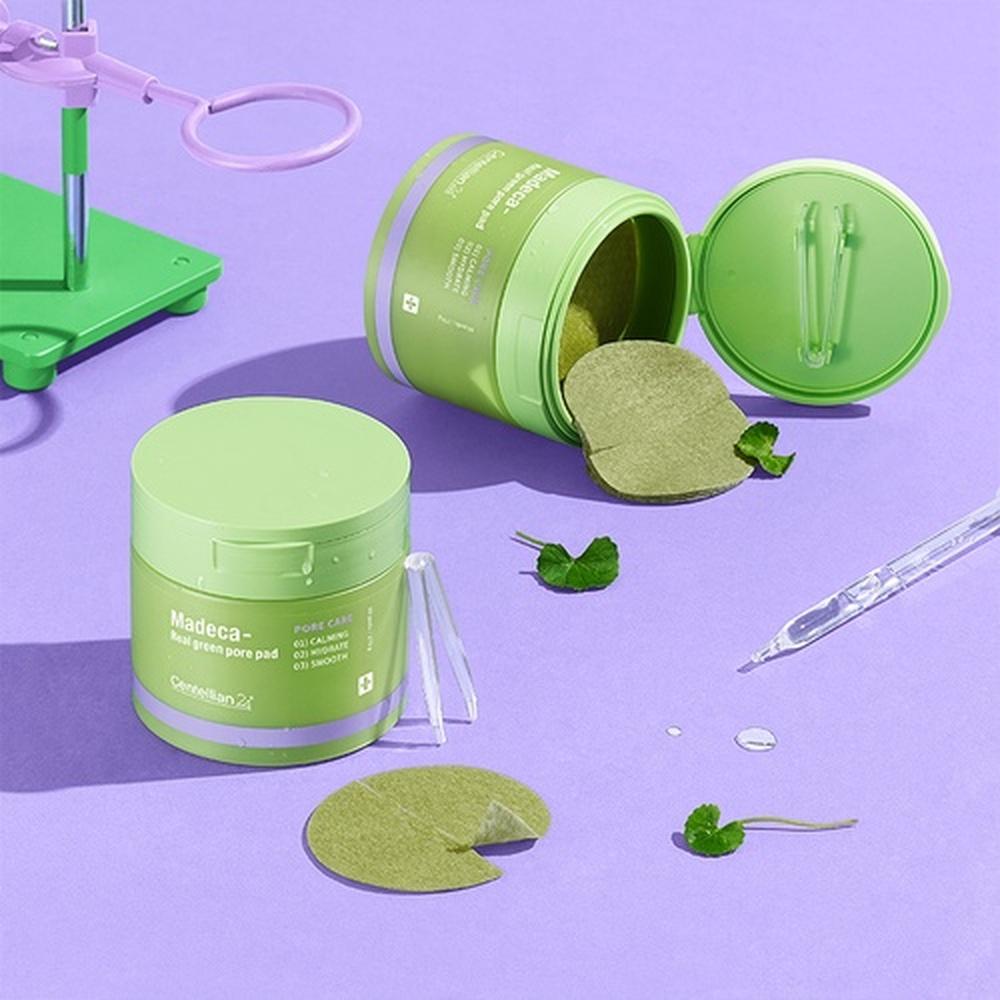 

Authentic Centellian24 Madeca Real Green Pore Pad 170g (60 pads) - Pore Clearing & Smoothing