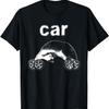 Katze Auto T-Shirt Lustiges Meme Humor Kätzchen auf Rädern Herren Damen T-Shirt