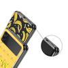 Funny Bite Apple Banana Hard PC Phone Case For Samsung Galaxy Z Flip 7 6 5 4 Black Cover For Galaxy Z Flip 3 Foldable Fundas Bag
