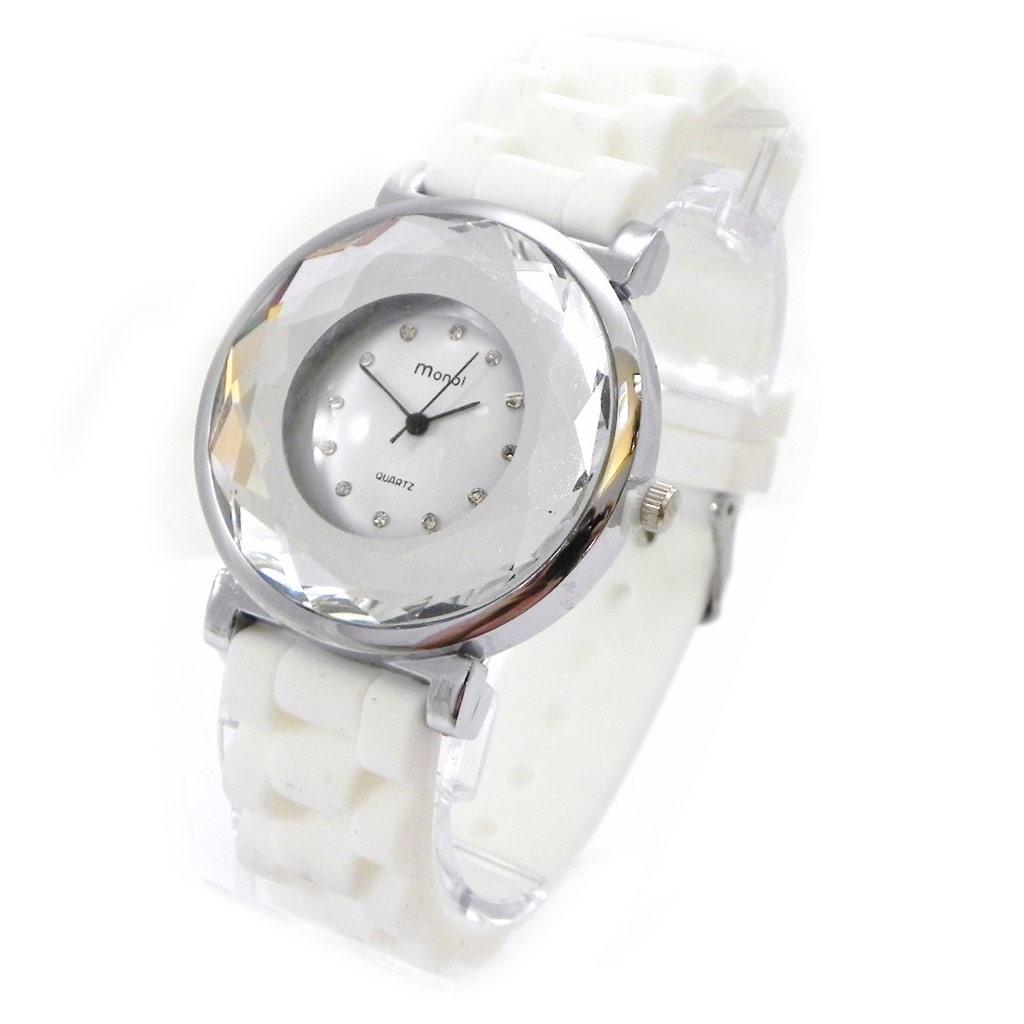 Les Trésors De Lily [I2739] - Montre Design 'Absolu' blanc