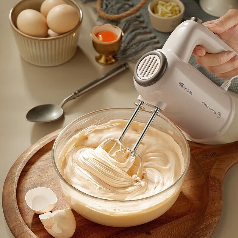 Bear Electric Hand Mixer with Storage Base CN plug (adapter included)