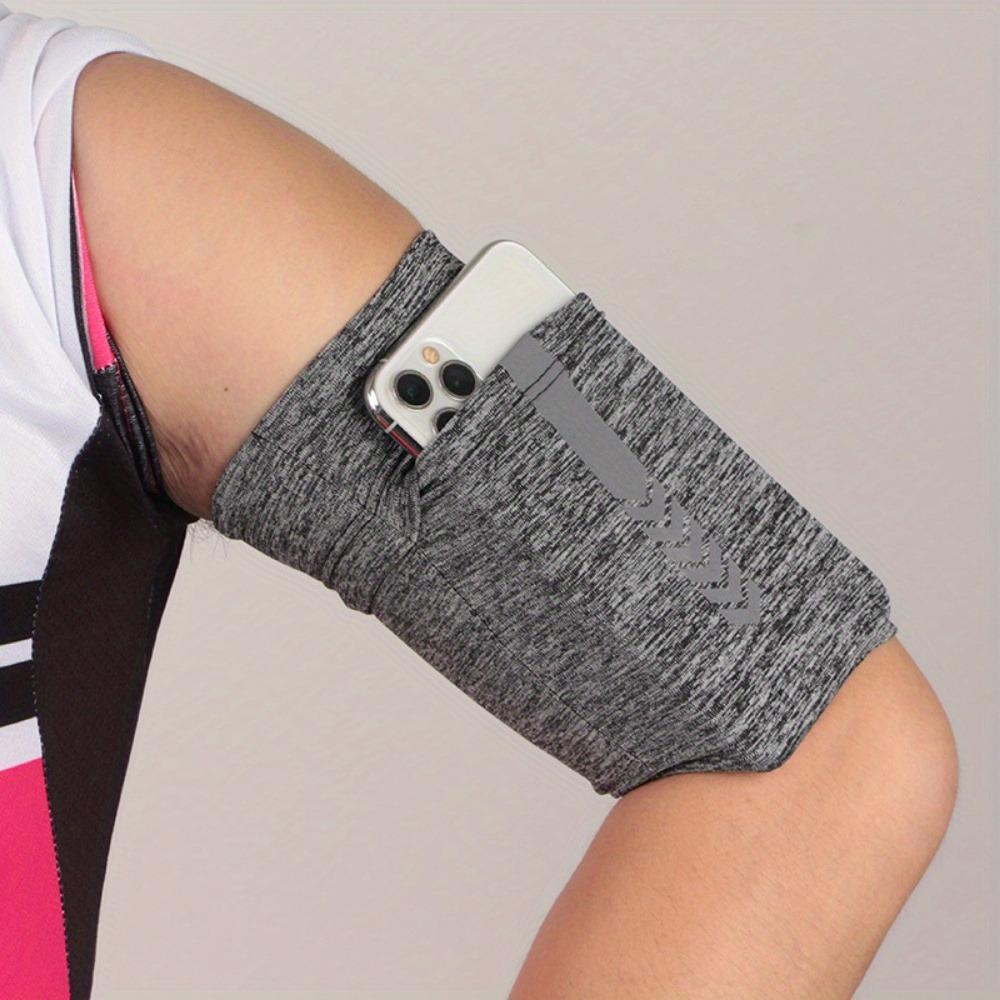 1pc Mobile Phone Armband Sleeve - with Stripes, Perfect for Outdoor Sports & Camping, Ideal for Running, Hiking, and Climbing