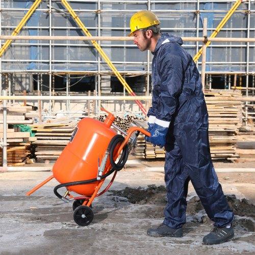 VEVOR 75.7 L Sand Blaster 60-110 PSI High Pressure Sandblaster with 4 Nozzles