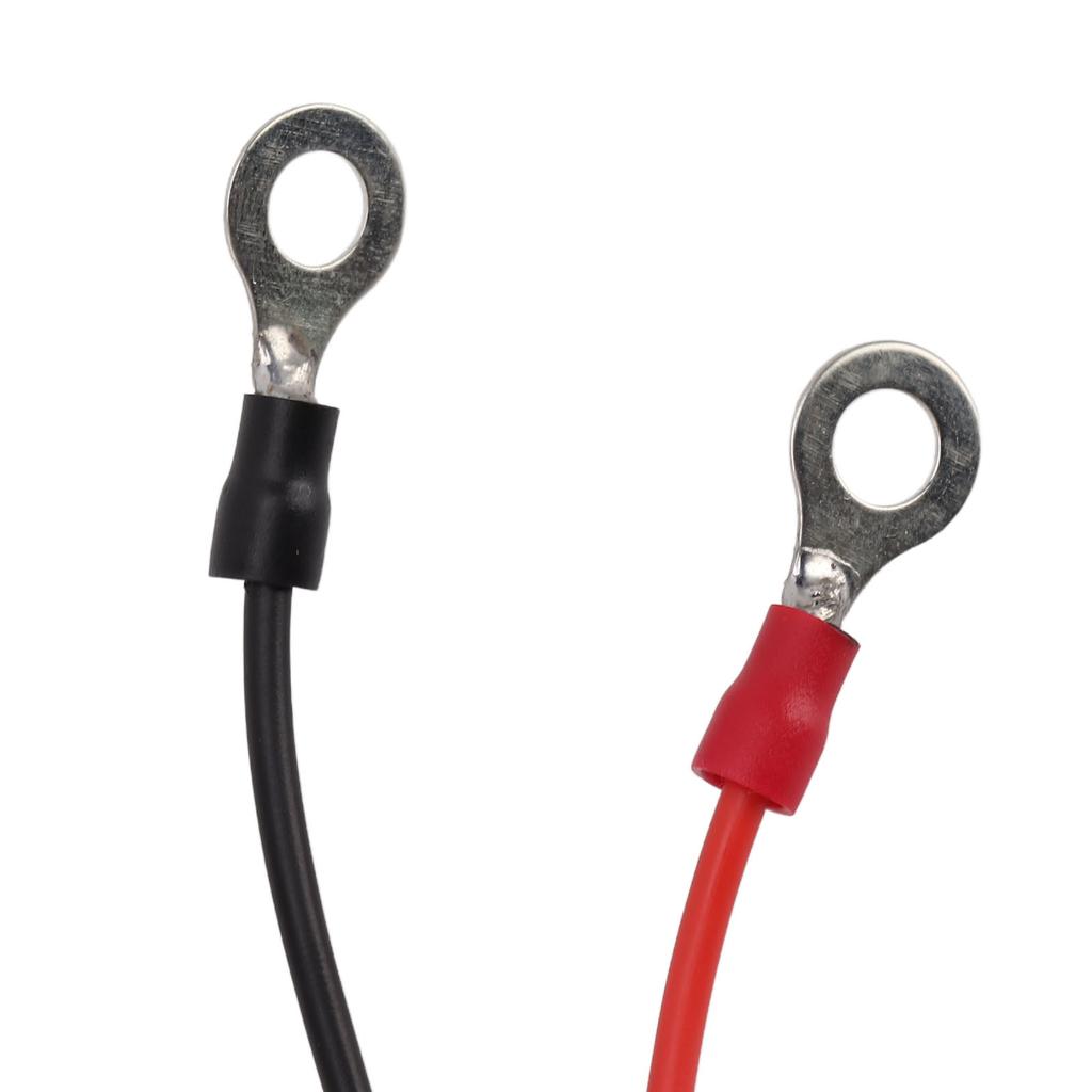 2pcs Electric Fence Wire Connect Safe Copper Electric Fence Jump Leads Practical Electric Fence Clips for Farm