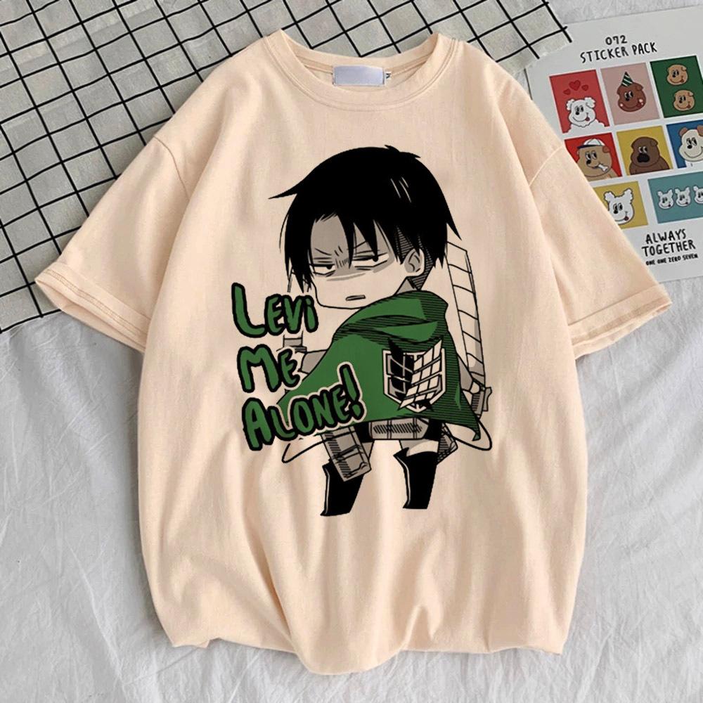 Attack on Titan tshirt girl Vintage Pop Culture Comfortable Digital top tees streetwear 2000s anime women Retro Pop Culture
