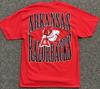 Vintage Arkansas Razorbacks Shirt SELTEN Team Hanes Grail NEU MIT ETIKETT Größe L Unisex T-Shirt