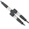 M12 to M12 Y Type Connector 3/4/5/8/12 Pin Hole Sensor Aviation Plug Three-Way One-To-Two Male-to-Female Adapter