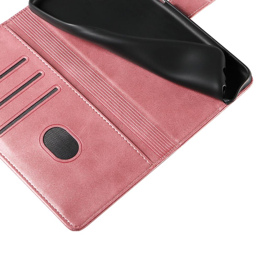 Funda de Cuero con Soporte y Cierre Magnético para Samsung Galaxy S26 Ultra