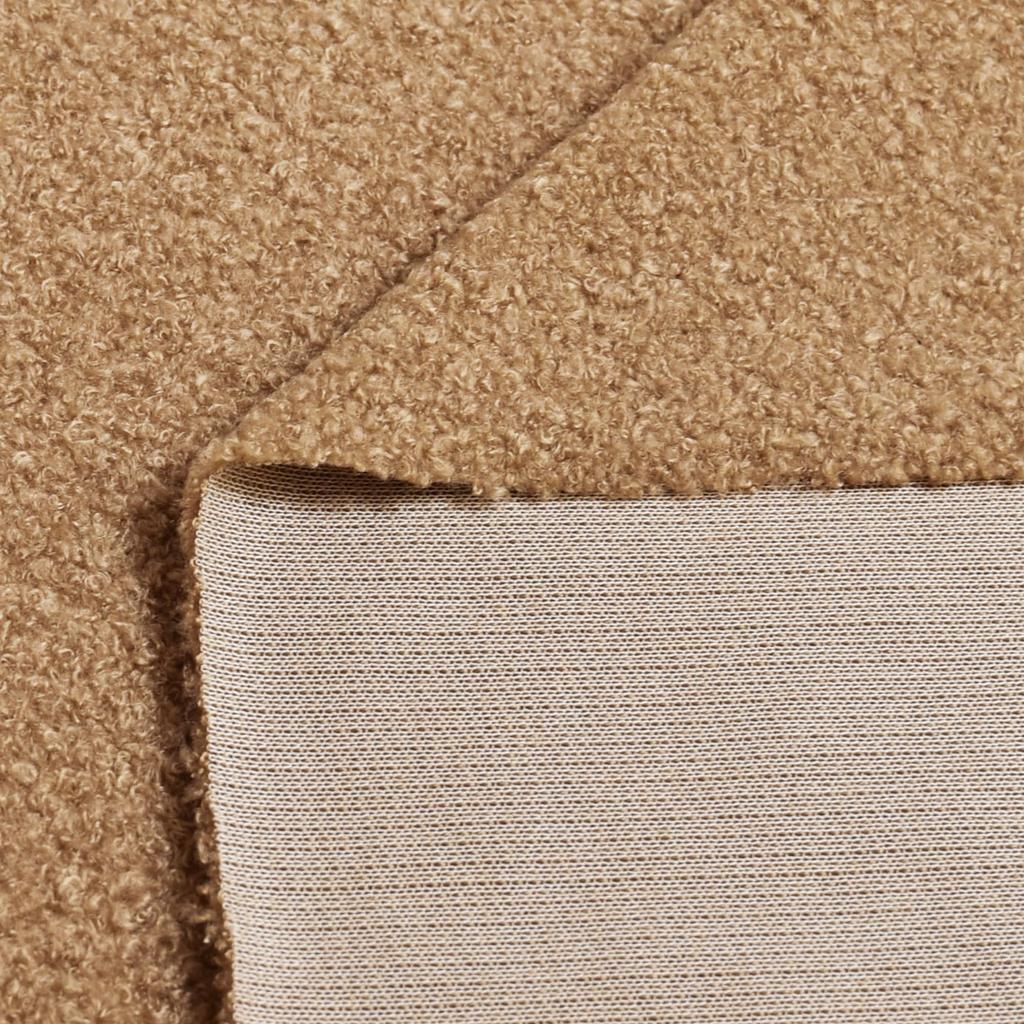 COLORFUL TEXTILE MARKET Beige Boa 122cm X D00A2910 Fabric, 100cm,