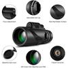 80x100 HD Teleskop 5000m Weitwinkel Faltbar Tragbar Zoom Für Jagd Camping Reise Mini Hohe Leistung Klare Sicht