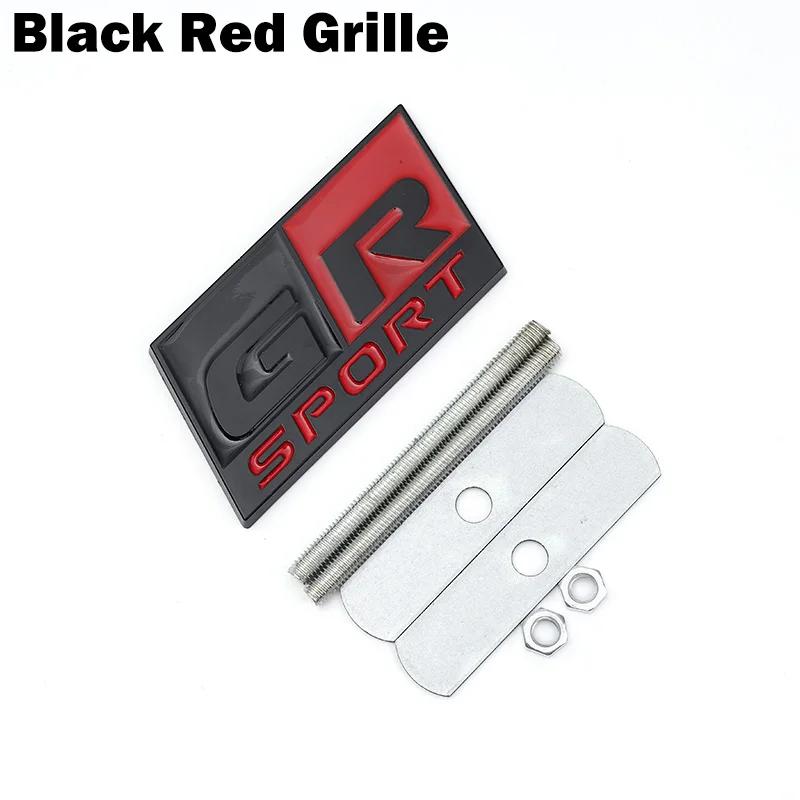 HAX1 OTOKIT Car Sticker GR Sport Decal Front Grille Emblem Badge for Toyota HV YARiS RZ RC RS Prius Lexus Harrier GRMN Logo Stickers