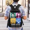 Demon Slayer Backpacks Kimetsu No Yaiba Pop Art Chibi Daypack  Mochila School Zipper Closure Rucksack