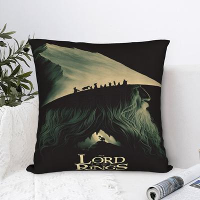 Lords Rings Gollum Pillowcase Merch Printing Cushion Cover  Pillow Covers Home Decoration Zipper Multiple Sizes