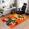 Tapete com Estampa de Alvin e os Esquilos para Cadeira de Escritório Sala de Estar Quarto Cozinha Decoração de Ambientes Presentes