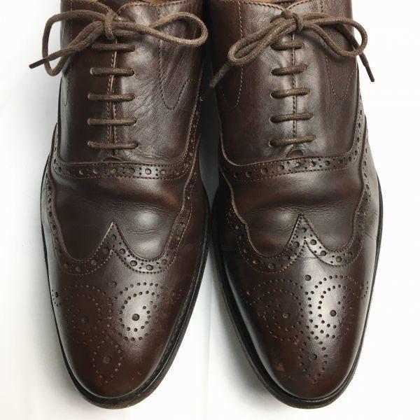 70s80s? Vintage Windsor Size 11 (29.0cm) Brown Full Brogue Wingtip Business Shoes Men's(USED)