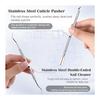 WALWAL 7 Piece Set Ingrown Nail Care Tool Stainless Steel Pedicure Kit Nail File Lifter Dead Exfoliation Remover Foot Cleaning Care Tool