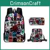 Doors Character Print Lightweight Kids School Bag For Kids Elementary