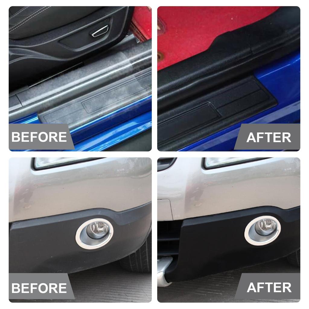 Car Dashboard Restorer & Plastic Trim Reviver, Anti-Crack UV Protectant, Interior Coating Polish & Shine Protecting Agent