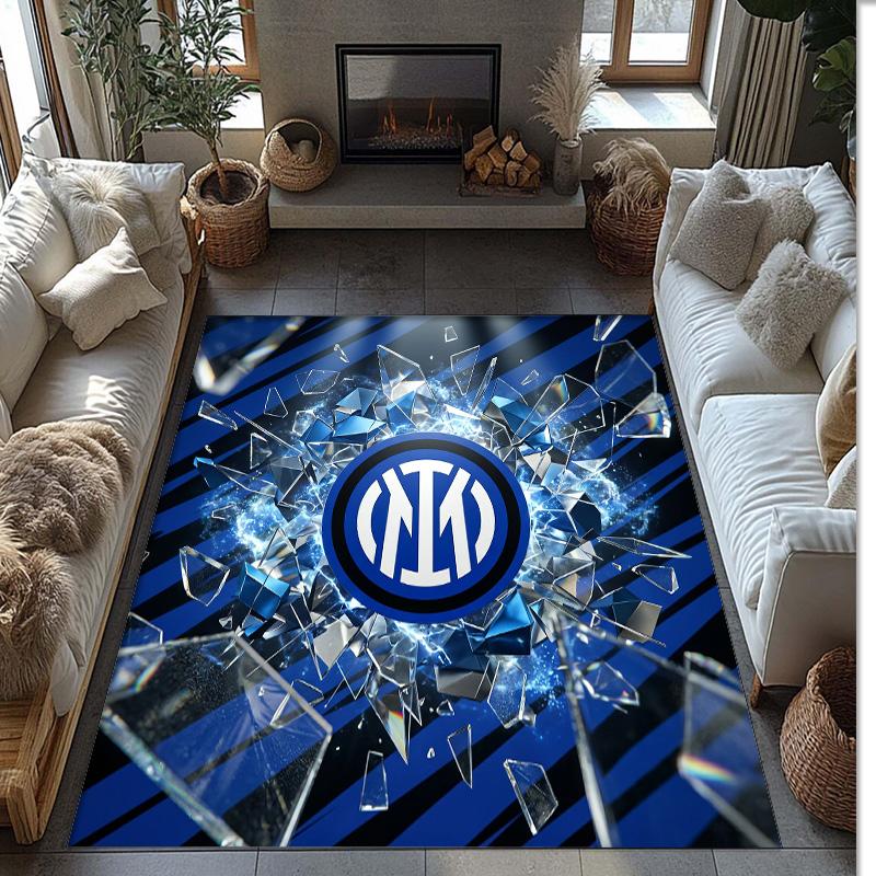 Borussia Dortmund Printed Flannel Area Rug Non Slip Soft Polyester Floor Carpet Indoor Decor Mat for Bedroom Living Room Sofa