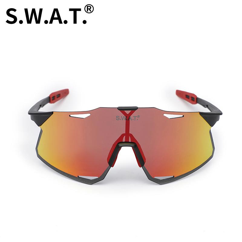 Cycling Glasses SWAT Sports Goggles Tactical Impact Resistant Wind Sunglasses Military Edition чёрный