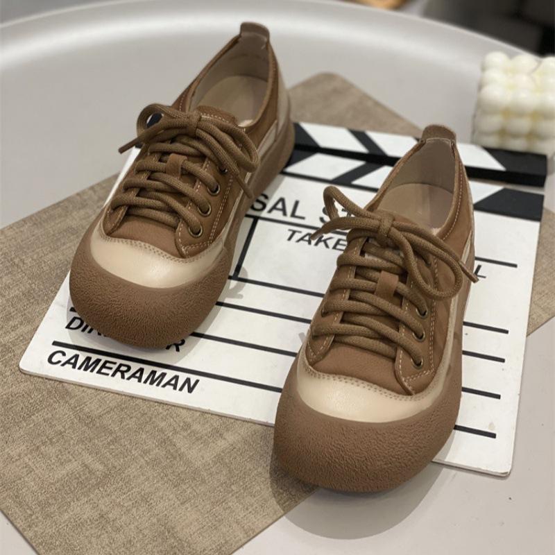 Německé tréninkové boty na platformě v trendy podzimní nové měkké sportovní a volnočasové boty Forrest Gump retro skate boty