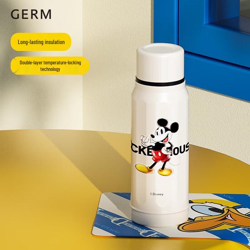 Geli Mickey Donald Duck Collaboration Insulated Thermos Bottle
