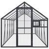 Vidaxl Woliera, Antracytowa, 1,79X6X1,85 M, Aluminium