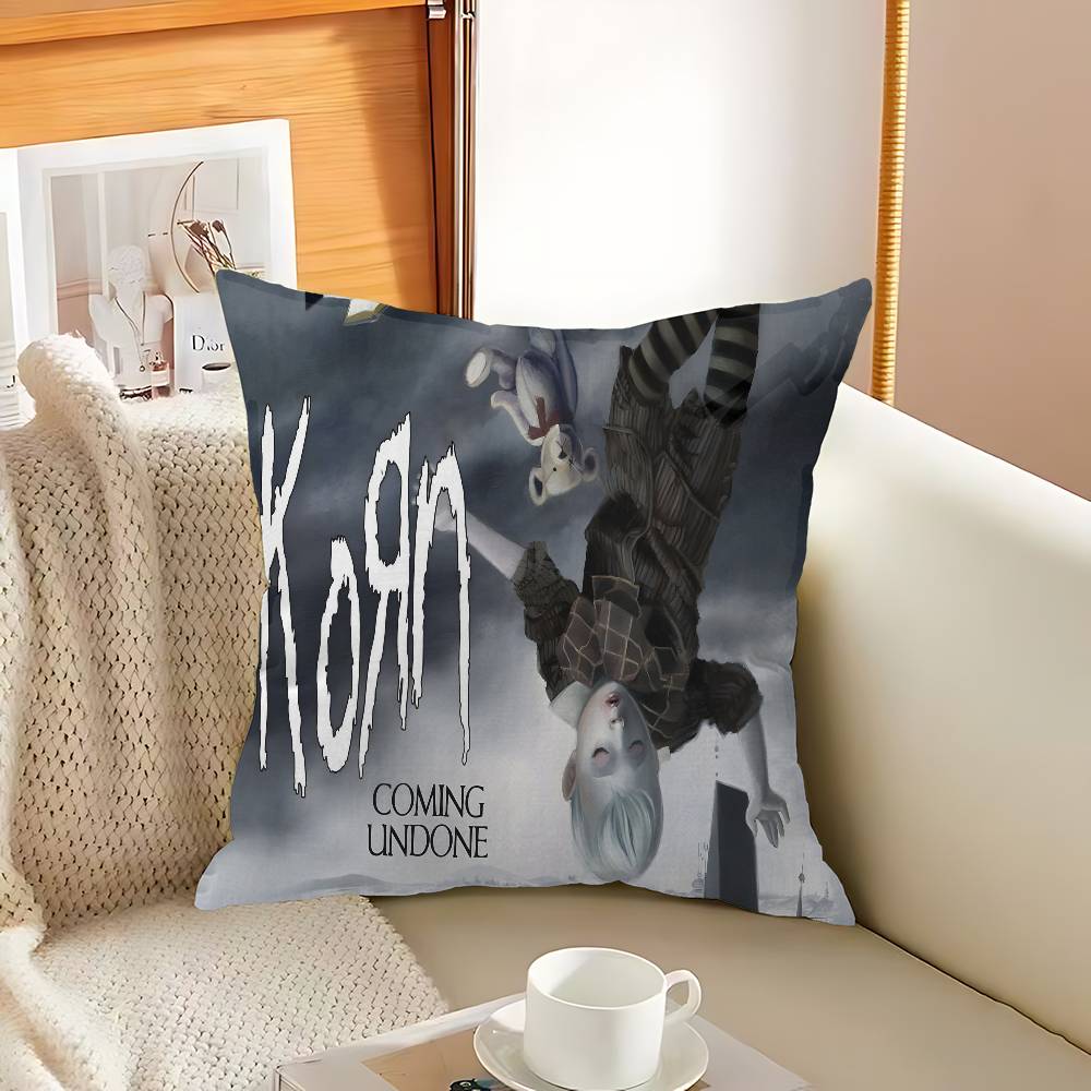 K-Korn Metal Band Personalisierte Bildtext Heimdeko Kissen Haushaltsgeschenke 45X45cm