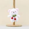 Plush Cherry Rabbit Toy Pp Cotton Stuffed Animal Keychain For Kids Gift