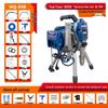 Compact Electric Airless Paint Sprayer for Interior and Exterior Walls