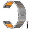 Quick Fit 22mm 26mm Titanium Band for Garmin Fenix 8 51mm 7X Pro 6X Pro 5x Tactix 7 Enduro 3 2 Instinct 2X Forerunner 935 945