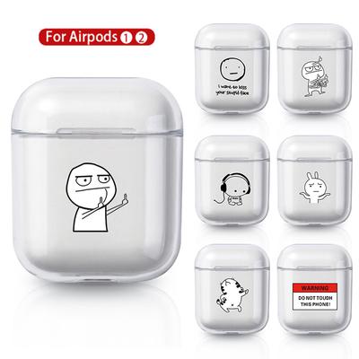 Funda para AirPods 2 3 1 Funda AirPods Pro 2 Coque auriculares inalámbricos transparente TPU Funda suave Air Pods Pro 2 Funda Capa 3