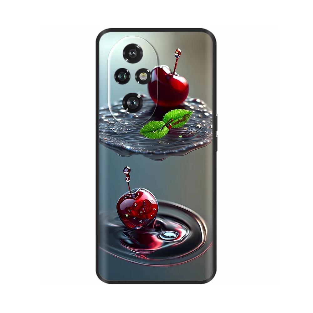 Für Honor 200 Pro Hülle Niedlich Weich Silikon TPU Coque Funda für Honor 200 Pro honor200 Handyhülle Schwarz Capas Für Honor 200 Lite