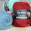 Yak Wool 3-Ply Hand-Knitted Medium-Thick Yarn for Sweaters, Coats, Scarves, and Hats (DIY).