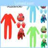 Costume Cosplay Roblox Rainbow Friends Tuta Maschera Abito per Bambini Festa Travestimento