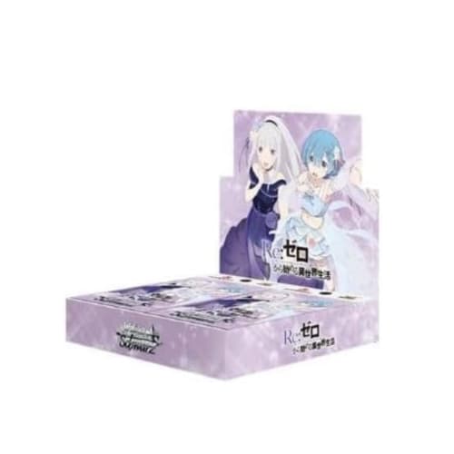 [Get One Free Pack with Every 3 PR Packs] Weiss Schwarz Booster Pack "Re:ZERO ? Starting Life In Another World" Vol.3 BOX *Purchase 24 Boxes and Recei