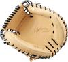 ZETT Winning Road Soft Baseball Pastel Brown x Black BRCB33512F Catcher's Mitt, Left-Handed Throw, (3219)