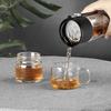 SAMADOYO-Separatore per Tè, Infusione in Vetro Resistente al Calore, Filtrazione del Tè, Tazza Portatile, Esterno, Viaggio, Tazza da Acqua per Veicolo