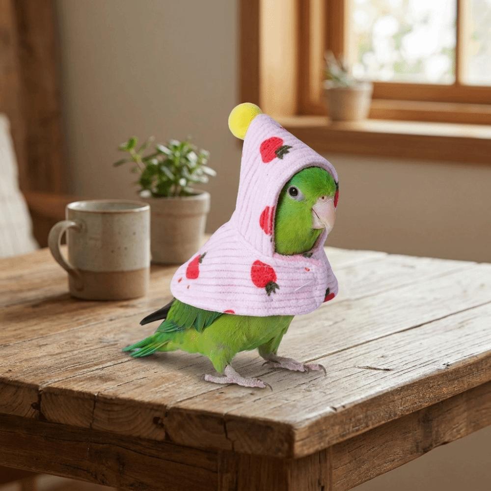 Windproof Winter Parrot Cloak Thickened Bird Cape Comfortable Bird Flight Suit Autumn Winter