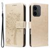 For Xiaomi Redmi 15C 4G (171mm) Phone Case with Stand Cat Tree Pattern Leather Wallet Mobile Cover